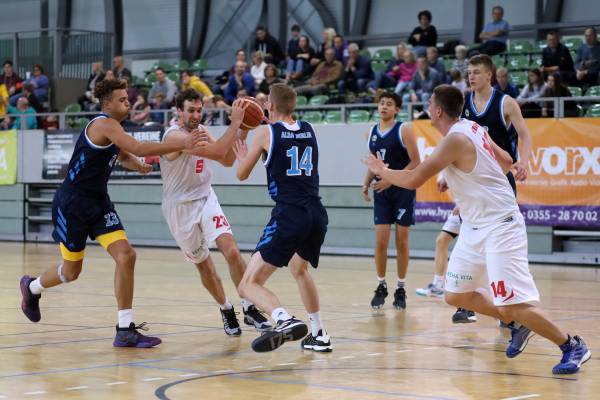 Topscorer Max Jentzsch und Michael Möbes mit Double Double