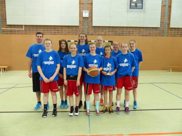 u17 weiblich des BBC Cottbus